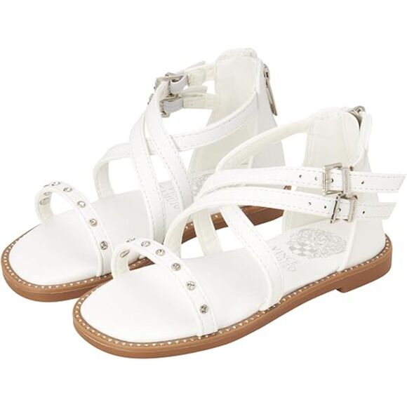Vince Camuto Girl's Sandals Size 7 White (4493) - Picture 6 of 12